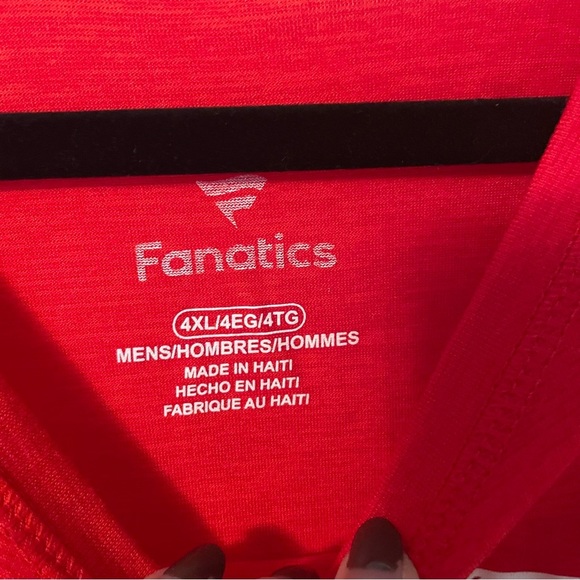 Philadelphia Phillies T-Shirt Men's 4XL RED Baseball Fanatics Soft Stretch NWT - Picture 5 of 7